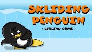 skliding penguin