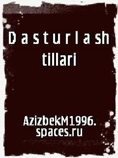 Dasturlash tillari haqida