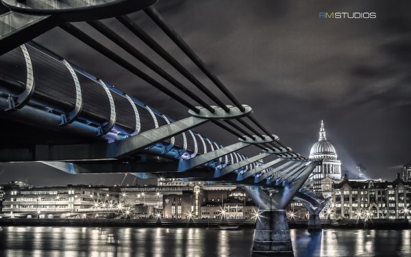 London Architecture by Imran Mirza millennium bridge