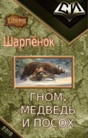 Гном медведь и посох