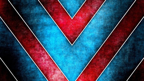 Blue-red-geometry-pattern-texture