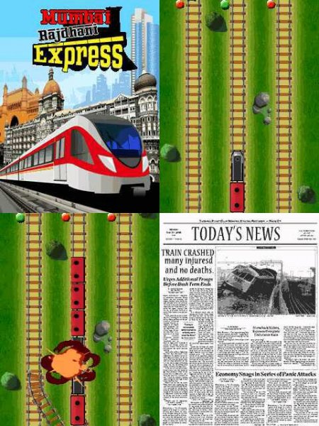 Mumbai Rajdhani Express LG 240x400