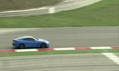 3.Jaguar XKR-S Racetrack