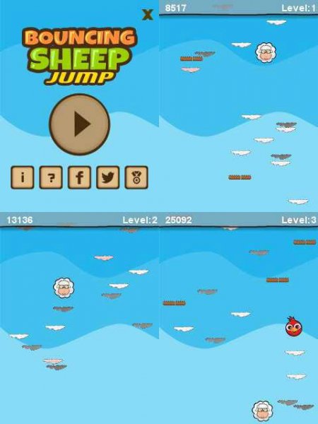 Bouncing Sheep Jump 240x320-360x640
