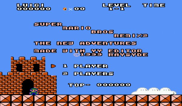Super Mario Bros Remix 2 - The New Adventures (SMB1 Hack)