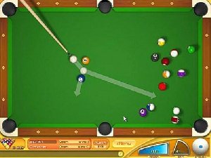 Portable Backspin Billiards