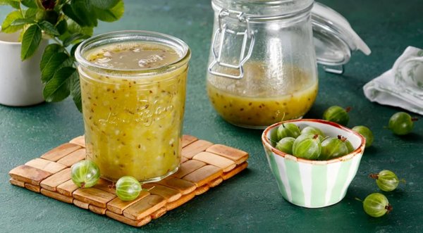 Варенье из крыжовника - с лимоном