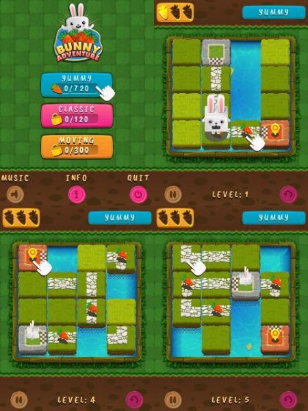 Bunny Adventure 240x320 k800