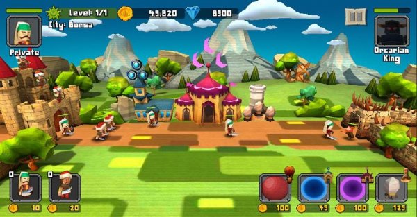 Ottoman Castle War v1.3 [Мод много денег