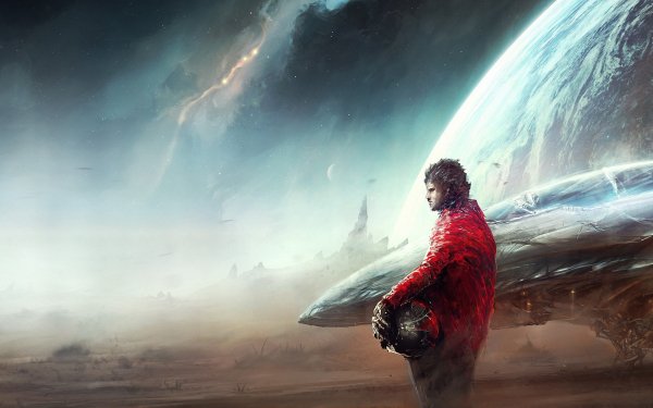 Astronaut-space-suit-helmet-spaceship-space-planet-stars-fan