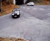 Jaguar XKR Drift Burnout