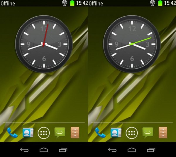 Dark clock