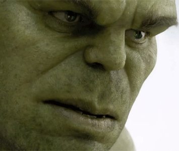 Avengers (2012). Smile of Hulk