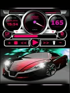 Car dodge viper спидометр