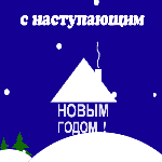 С наступающим Новым годом!