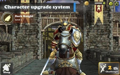 1 mount and spear heroic knights
