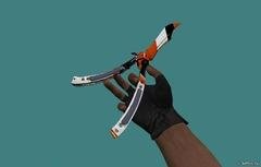 Нож-бабочка--Asiimov