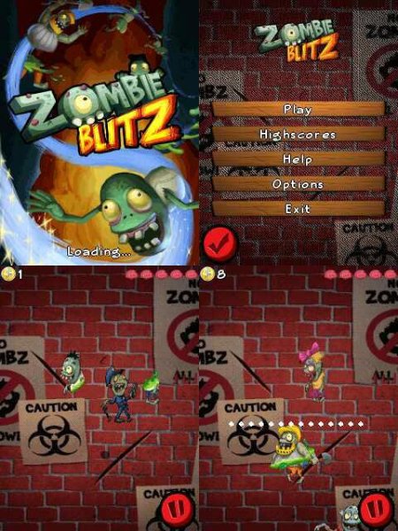 Zombie Blitz 240x400