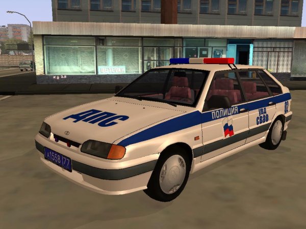 Vaz 2114 policija