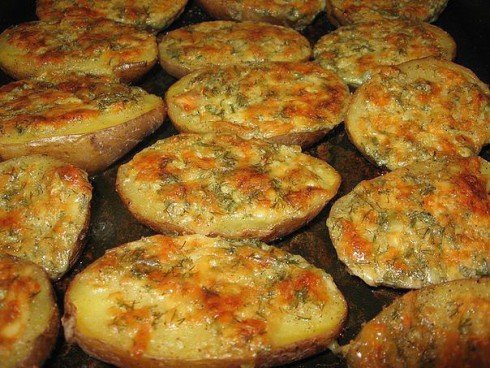 Чесночная картошка просто объедение