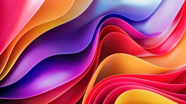 Waves-gradient-purple-orange-colorful-dynamic