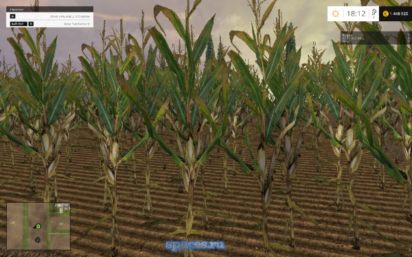 farming simulator 2015 mod tekstura kukuruza real