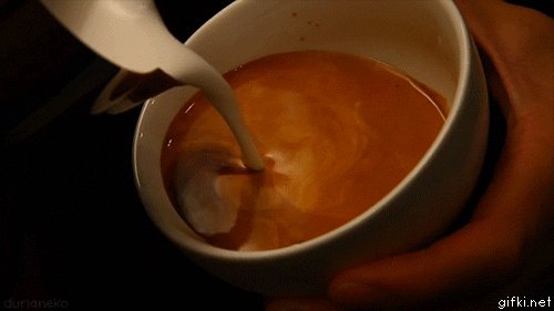 Кофе со сливками