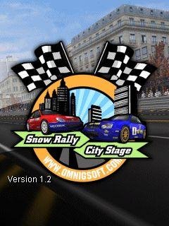 snow rally city stage