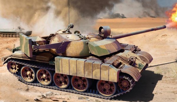 Iraqi T-55 Al Faw Enigma Soviet Made Basee (Copy)