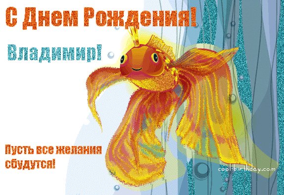 Владимир.С Днем рождения