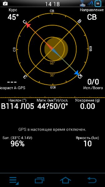 Статус GPS 4.3.83