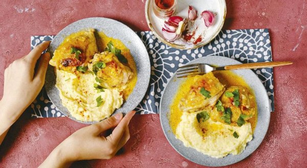 Паприкаш с картошкой и курицей