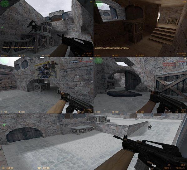 de dust2 bomb place b winter