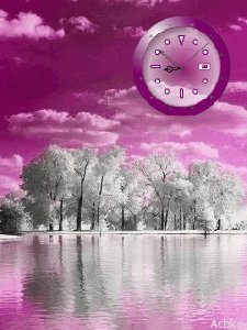 Pink nature anim
