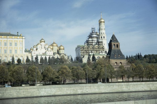 Москва. Вид на Кремль