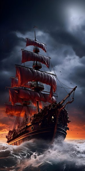 Pirate-ship-and-dark-clouds-140925