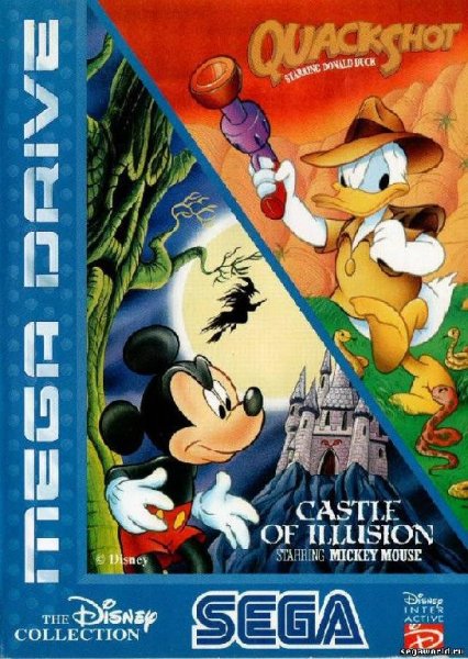 Disney Collection - Castle of Illusion &amp; Quack Shot (E)