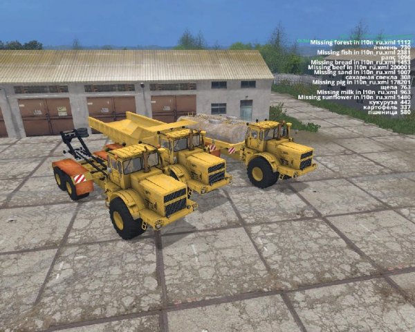 PACK traktor kirovec k 700 FS 2015