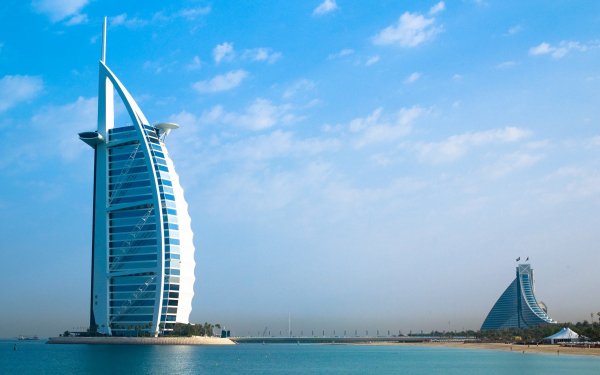 Vladtech dubay dubai reka more krasivo zdanie 3840x2400