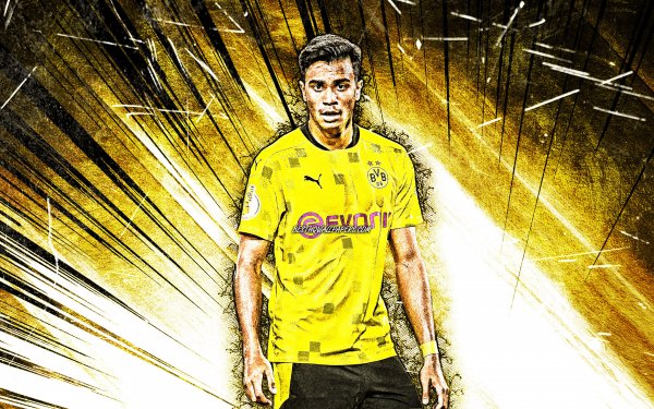 4k-reinier-grunge-art-brazilian-footballers-borussia-dortmund
