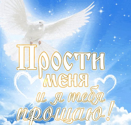 Прости меня и я тебя прощаю