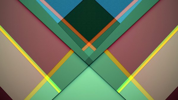 Geometry-green-multicolored-pattern-modern