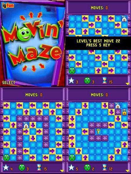 Movin Maze 240x320 6280