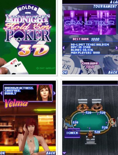 Полночный Холдем Покер 3D