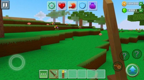 Мир кубов - Exploration Craft [Мод много денег]