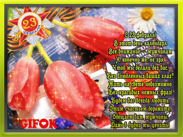 С 23 февраля!