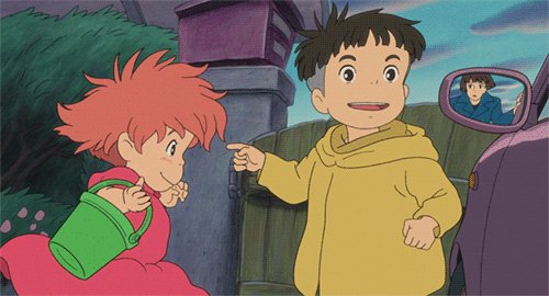 Gake no Ue no Ponyo | Рыбка Поньо на Утесе