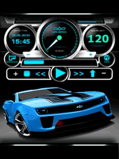 Car camaro спидометр