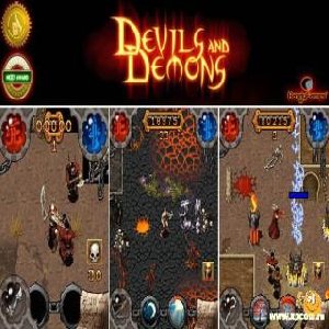 Devils and Demons Nok 128x160 RUS