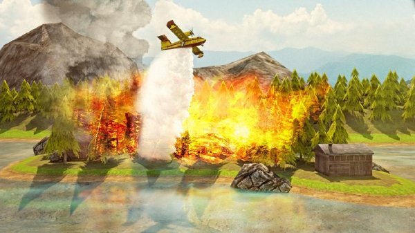 Airplane Firefighter Simulator v 1.0